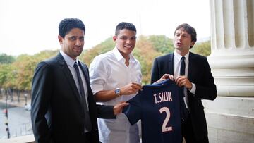 Thiago Silva desvela la llamada desesperada de Leonardo para frenar su salida al Chelsea