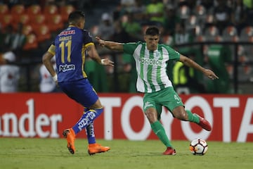 Diego Braghieri fue el reemplazante de Alexis Henríquez en la defensa verde.