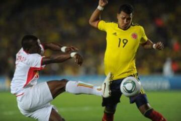 Jeison Murillo jugó el mundial Sub-20 de 2011 con la Selección Colombia