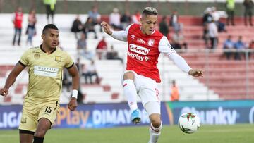 Diego Valdés, uno de los goleadores de la Liga BetPlay.