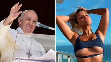 La modelo erótica Natalia Garibotto se vuelve viral tras recibir un 'like' del Papa