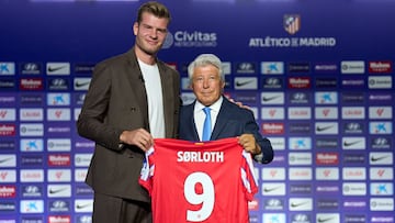 15/08/24 PRESENTACION DE SORLOTH COMO NUEVO JUGADOR DEL ATLETICO DE MADRID