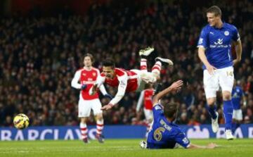 Alexis Sánchez volvió a ser titular en Arsenal luego de dos fechas. 