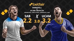 CE Sabadell vs. UCAM Murcia: horario, dónde ver, pronósticos y cuadro