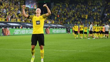 Borussia Dortmund’s 5-2 victory over Entracht Frankfurt on Saturday wouldn’t have been possible without Erling Haaland’s impressive goals and assists.