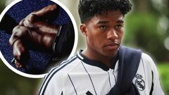 Las imágenes del estado físico de Endrick que han dejado perplejos a los madridistas