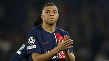 PAR?S, 03/06/2024.- Fotograf¨ªa de archivo, tomada el 07/05/2024, del futbolista franc¨¦s Kylian Mbappe. El Real Madrid ha anunciado esta tarde el fichaje del franc¨¦s Kylian Mbappe, delantero del Par¨ªs Saint Germain, para las cinco pr¨®ximas temporadas. EFE/Archivo/YOAN VALAT
