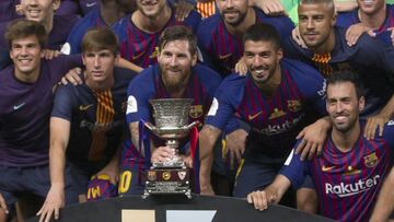 Barcelona campe&oacute;n de la Supercopa de Espa&ntilde;a