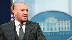 Irish MMA fighter Conor McGregor at the White House: “What is going on in Ireland is a travesty”