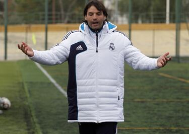 Fernando Morientes se hizo cargo del Juvenil B madridista en la temporada 2012-13.