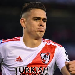 Santos Borré: doblete, figura y récords en el River de Gallardo