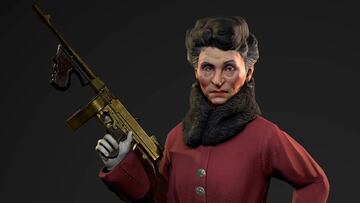 La bisabuela criminal de John Romero, personaje seleccionable en Empire of Sin