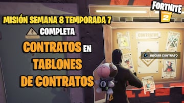 ¿Cómo completar contratos de tablones de contratos en Fortnite? Ubicaciones y mapa