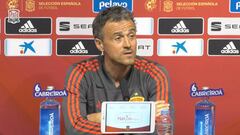 Luis Enrique no dirigió a España ante Malta "por motivos familiares de fuerza mayor"