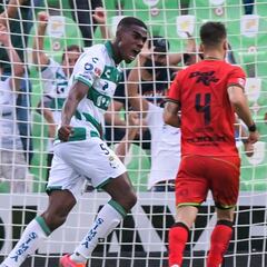 Santos derrota a los Bravos en la jornada 7 del Apertura 2021