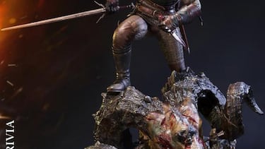 Espectacular figura de Geralt de Rivia, de The Witcher 3, por 700 euros