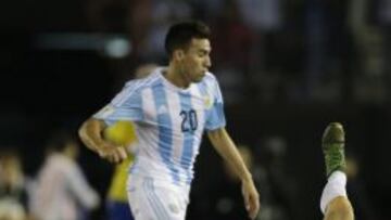 Nico Gait&aacute;n con Argentina.