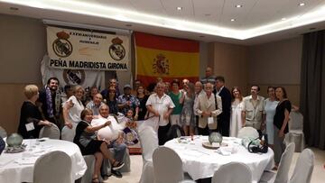 La Peña Inmortal Girona, la Federación de Peñas del Girona y la Peña Madridista Girona organizan una comida de hermandad mañana en el Bar 106 de la Avenida Sant Narcís.