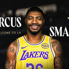 Marcus Smart explica por qué firmó con Lakers: para poder jugar con Luka y LeBron