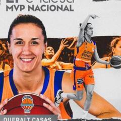 Queralt Casas, mejor española de la Liga Femenina Endesa