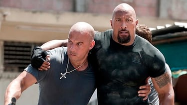 Vin Diesel vacila a Dwayne Johnson en los Globos de Oro en su primer encuentro desde ‘Fast & Furious’