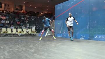 5' minutos de verdadera locura: lo mejor del circuito de squash