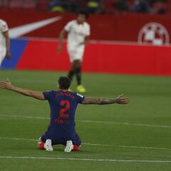 Atlético's cushion removed amid VAR controversy in Seville