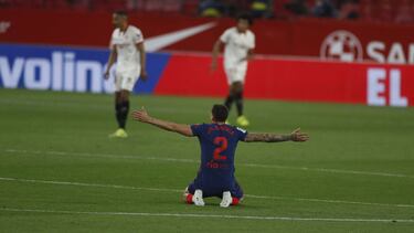 Atlético's cushion removed amid VAR controversy in Seville