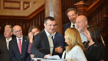 20/04/26 ATHLETIC DE BILBAO
ACTO PUBLICO PRESENTACION NUEVA JUNTA DIRECTIVA EN IBAIGANE JON URIARTE PRESIDENTE