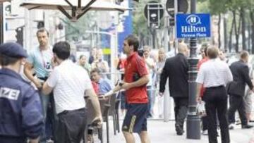 <strong>CAOS.</strong> El éxito de la Selección en la Eurocopa ha ocasionado el caos en lo que se refiere al alojamiento de los medios de comunicación en Viena.