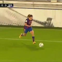 Es tremendo lo que van a ver: Mariona hace el regate de la temporada en el derbi