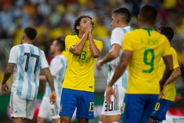 Clásico Sudamericano: Argentina-Brasil en imágenes