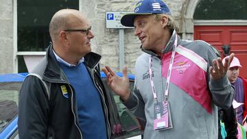 Bjarne Riis y Oleg Tinkov.