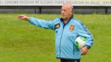 Del Bosque: "No creo que haga cambios en la portería"