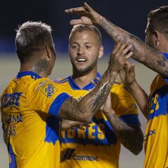 Tigres derrotó al Atlético San Luis en la Jornada 13 del Guardianes 2020
