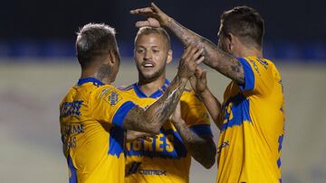 Tigres derrot&oacute; al Atl&eacute;tico San Luis en la Jornada 13 del Guardianes 2020