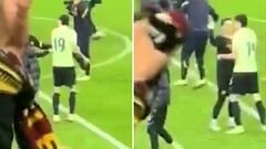 Viralizan la reacción de un jugador del Inter cuando ve a Bastoni con la camiseta de Lamine: lo dice todo