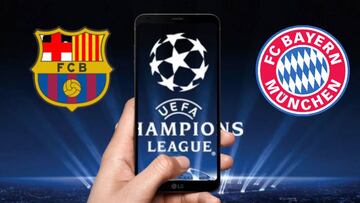 Barcelona - Bayern Munich de Champions online y en móvil: Movistar, Orange, Jazztel