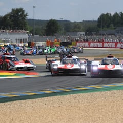 El Toyota 8 domina Le Mans