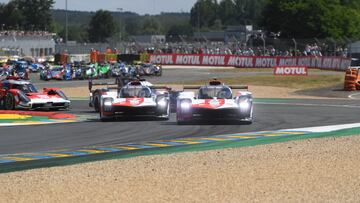 El Toyota 8 domina Le Mans