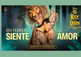 Regala para San Valentín el espectáculo ‘El Rey León’: entradas desde 27 euros con ahorros del 50% entre semana