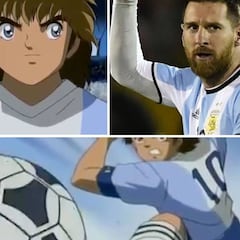 El anime de Messi más brutal: un hat-trick a lo 'Campeones'