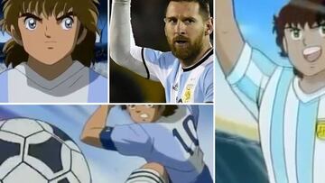 El anime de Messi más brutal: un hat-trick a lo 'Campeones'