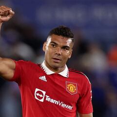 Casemiro se corona en el King Power Stadium