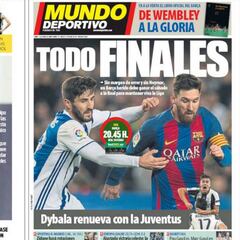 Prensa de Barcelona: de la bronca de Turín a la tregua para el Clásico