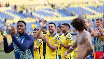 07/12/2024 FUTBOL PRIMERA DIVISION TEMPORADA 24/25 PARTIDO UD LAS PALMAS - VALLADOLID