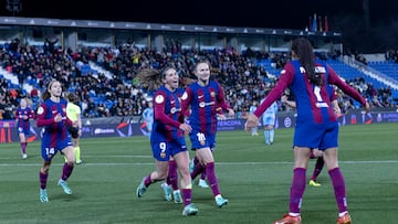 20/01/24 PARTIDO FUTBOL FEMENINO FINAL
SUPERCOPA DE ESPAÑA 2024 ESTADIO BUTARQUE
BARCELONA - LEVANTE UD 
PRIMER GOL SALMA PARALLUELO 1-0 ALEGRIA