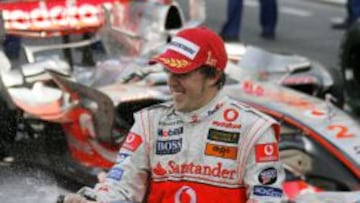 Alonso regresa a McLaren con la que compiti&oacute; en 2007 siendo tercero en el Mundial, pero a un s&oacute;lo punto del campe&oacute;n.