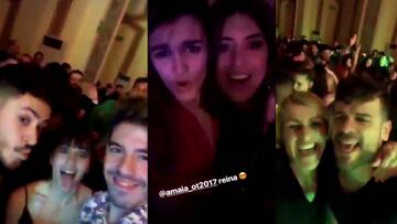 OT: Así fue la fiesta de Amaia y sus compañeros tras la final