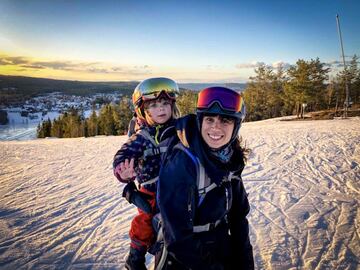 "No encontré ninguna madre snowboarder a la que coger como referencia"